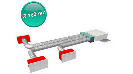 KIT PER Ø 160mm